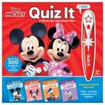 Mickey Mouse Clubhouse Quiz It Electronic Smart Pen with 4 Books STEAM Learning Set