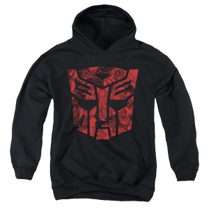 Boys’ Transformers Tonal Autobot Hooded Sweatshirt - 1 of 4