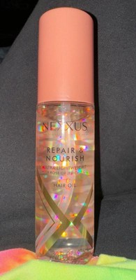 Nexxus Repair & Nourish Lightweight Hair Oil - 3.3oz : Target