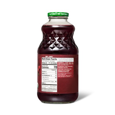 Organic Cranberry Juice From Concentrate - 32 fl oz - Good &#38; Gather&#8482;