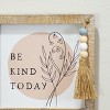 VIP Wood 8 in. White Be Kind Today Sign - 4 of 4