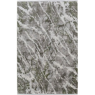 Cadiz Modern Abstract Gray/Green/Taupe Area Rug