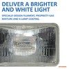 SYLVANIA - H4651 SilverStar Sealed Beam Headlight - High Performance Halogen Headlight Replacement (100x165), Brighter & Whiter Light for Added Clarity Downroad and Sideroad, (Contains 1 Bulb) - 4 of 4