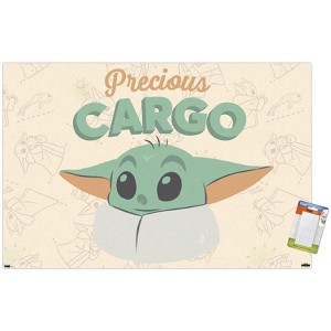 Trends International Star Wars: The Mandalorian - Grogu Precious Cargo Unframed Wall Poster Prints - 1 of 4