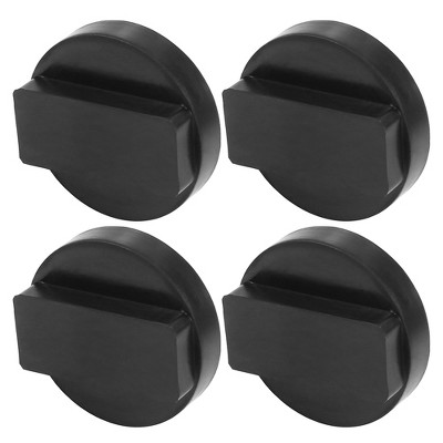 Unique Bargains Car Jack Pad Lifting Support Frame Rail Protector Adapter for BMW 0.87"x2.36" Black 4pcs