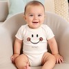 The Juniper Shop Mini Smiley Smile Outline Baby Short Sleeve Bodysuit - 3 of 4