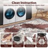 Runner Rugs 2x6 Washable Non-Slip - Vintage Hallway Rug Low Pile Distressed Carpet, Ultra Thin Retro Medallion Rug - 4 of 4