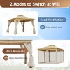 YOOCOZZ  10x10 Patio Gazebo Tent with Double Roofs - 3 of 4