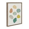 Kate and Laurel Sylvie Found Framed Canvas by Alicia Schultz, 18x24, Gold - 2 of 4