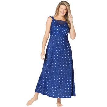 Dreams & Co. Women's Plus Size Long Supportive Gown