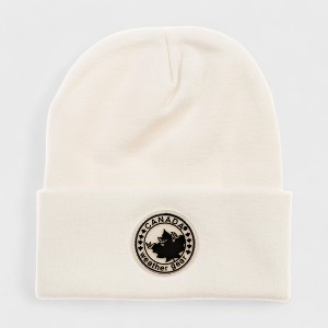 Canada Weather Gear Women's Winter Beanie - Stylish Knit Hat with Logo Patch & Warmth Indicator - 1 of 4
