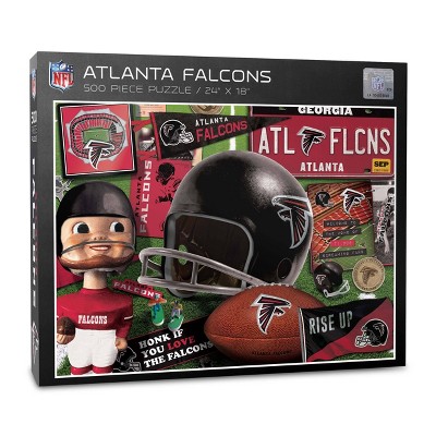 NFL Atlanta Falcons 500pc Retro Series Puzzle