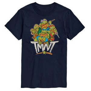 Men's - Teenage Mutant Ninja Turtles - Rebel Road Group Short Sleeve Graphic T-Shirt - 1 of 4