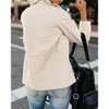 Imily Bela Women's Utility Jacket with Snap Buttons and Pockets for Urban Exploration - 3 of 4