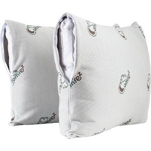 Comfez Nylon from Bamboo Viscose Zippered Pillow Covers King set of 2 - 1 of 4