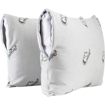 Coop Home Goods - Adjustable Body Pillow - Hypoallergenic Cross-Cut Memory  Foam â€“ Perfect for Pregnancy - Lulltra Zippered