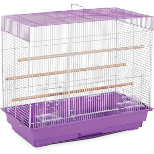 Prevue Pet Products SP1804-3 Flight Cage, Lilac/White,26" L x 14" W x 22 1/4" H - 1 of 4