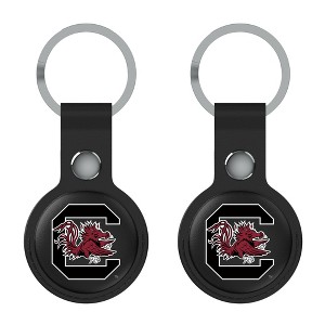 Keyscaper NCAA SEC Universities Insignia Black Airtag Holder 2-Pack - 1 of 4