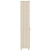 vidaXL Highboard Set of 2 Honey brown Solid pine wood, MDF Standard - 4 of 4