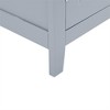 OUTSUPPLY Elegant Freestanding Bathroom Storage Cabinet with 4 Doors, Adjustable Shelves, Anti-Tip Safety - 4 of 4
