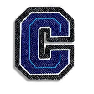 Rabble Alphabet Patch - C - 1 of 1