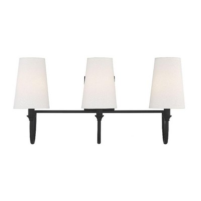 Savoy House Cameron 3 - Light Vanity in  Matte Black