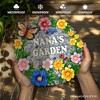 Nana’s Garden Floral Stepping Stone, 9.5" Decorative and Gift for Grandmother| OrnamentallyYou - 4 of 4