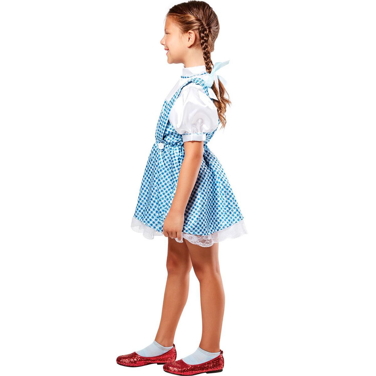 Rubies The Wizard of Oz Dorothy Girl's Sequined Dress Costume - thumbnail 3