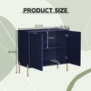 CLIHOME 31.5 in. H Utility Storage Cabinet with Adjustable Shelves - 4 of 4