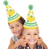 Big Dot of Happiness So Fresh - Lemon - Cone Happy Birthday Party Hats for Kids and Adults - Set of 8 (Standard Size) - 2 of 4