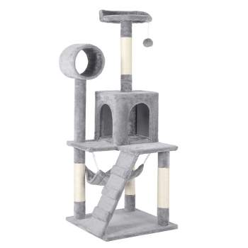 Yaheetech  51"H Cat Tower with Scratching Post for Kittens
