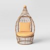 All Weather Rattan Pod - Brown - Opalhouse™ designed with Jungalow™ - image 3 of 4