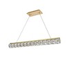 Elegant Lighting Valetta 1 - Light Pendant in  Gold - 2 of 4