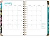 Global Printed Products Hardcover CY 2025 Fashion Planner - 5.5"x8" (Black Floral Pink) - 2 of 4