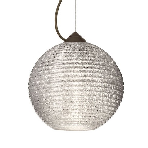 Besa Lighting Kristall 8 1 - Light Pendant in  Bronze - image 1 of 1