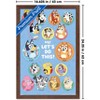 Trends International Bluey - Grid Framed Wall Poster Prints - 3 of 4