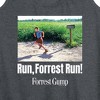 Women's - Forrest Gump - Run Forrest Run Graphic Racerback Tank - 2 of 4