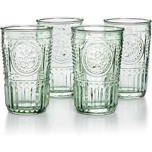 Bormioli Rocco Romantic Cooler 16 Ounce Drinking Glass, 4-Piece - 1 of 4