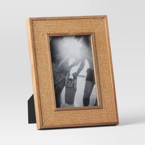 4 x 4 Resin and Wood Photo Frame - Opalhouse™