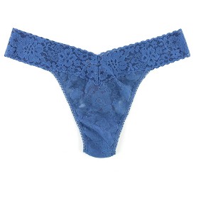 Hanky Panky Women's Daily Lace Original Rise Thong - One Size - 1 of 2