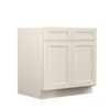 Kitchen Base Cabinet, Unassembled Cabinet with Adjustable Shelf without Top - 2 of 4