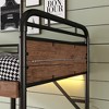 Ridstar 82.5 in. W Detachable Twin XL Top Tier Twin XL Metal Bunk Bed with Two Storage Drawers-Black - 3 of 4