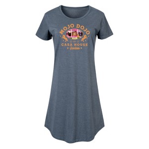 Women's - Barbie - Mojo Dojo Casa House West Graphic T-shirt Dress - 1 of 4