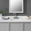 Bathroom Faucet 2 Handle Centerset Bathroom Sink Faucet with Pop Up Drain Assembly, 4 Inches Bathroom Vanity Lavatory Faucet 3 Holes - 4 of 4