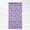 Bacati - Isabella Paisley Aqua Lilac Purple 3 pc Toddler Bedding Sheet Set - 3 of 4