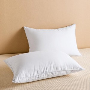 BAFODE Soft Goose Feather Down Pillow, Luxury Feather Pillow for Sleeping, Smooth Down-Proof Fabric, Hotel Collection Bed Pillow - 1 of 1