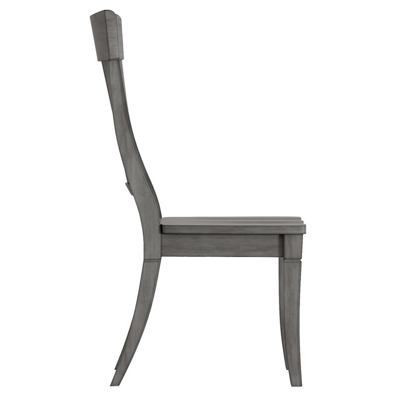 South Hill Panelled Back Dining Chair 2 in Set - Inspire Q&#174;, 4 of 9