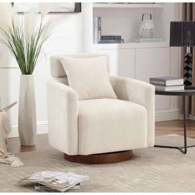 CIPACHO COOLMORE 360 degree rotation design, multi-gear adjustment backrest, soft and comfortable chenille fabric, ergonomic design