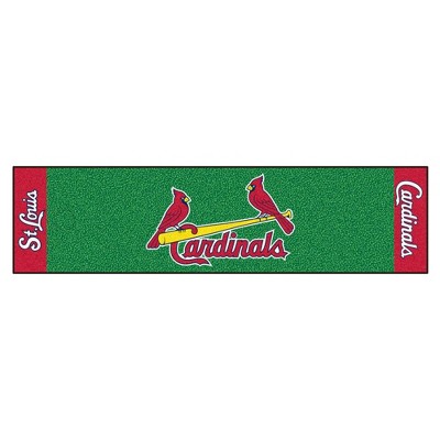 MLB St. Louis Cardinals 1.5'x6' Putting Mat - Green