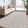 Washable Modern Printed Rug Non Slip Low Pile Rug Soft Contemporary Throw Floor Cover Foldable Indoor Carpet for Living Room Bedroom Playroom - 3 of 4